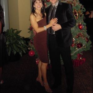 Cache One-shoulder Cocktail Dress Size 4